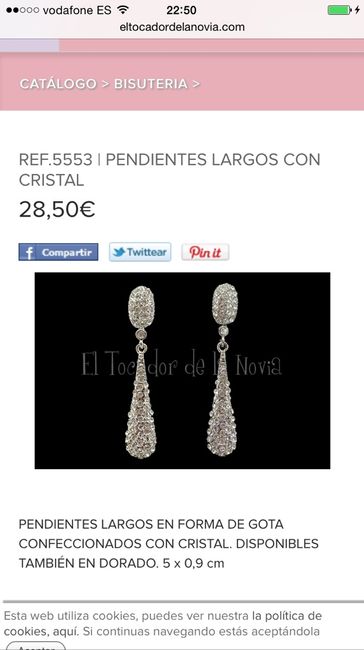 Necesito estos pendientes - 1