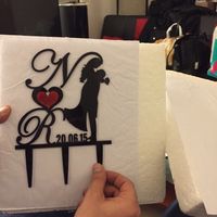 Muñecos tarta nupcial - 1