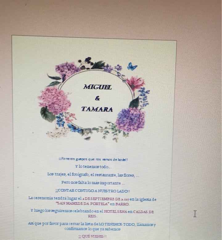 Invitaciones - 1
