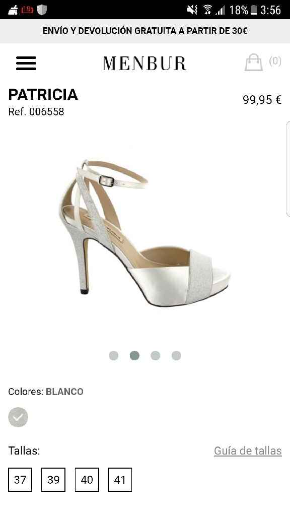 Zapatos de novia súper bonitos - 1
