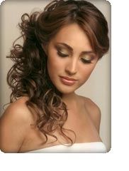 semirecojido y maquillaje impecables!