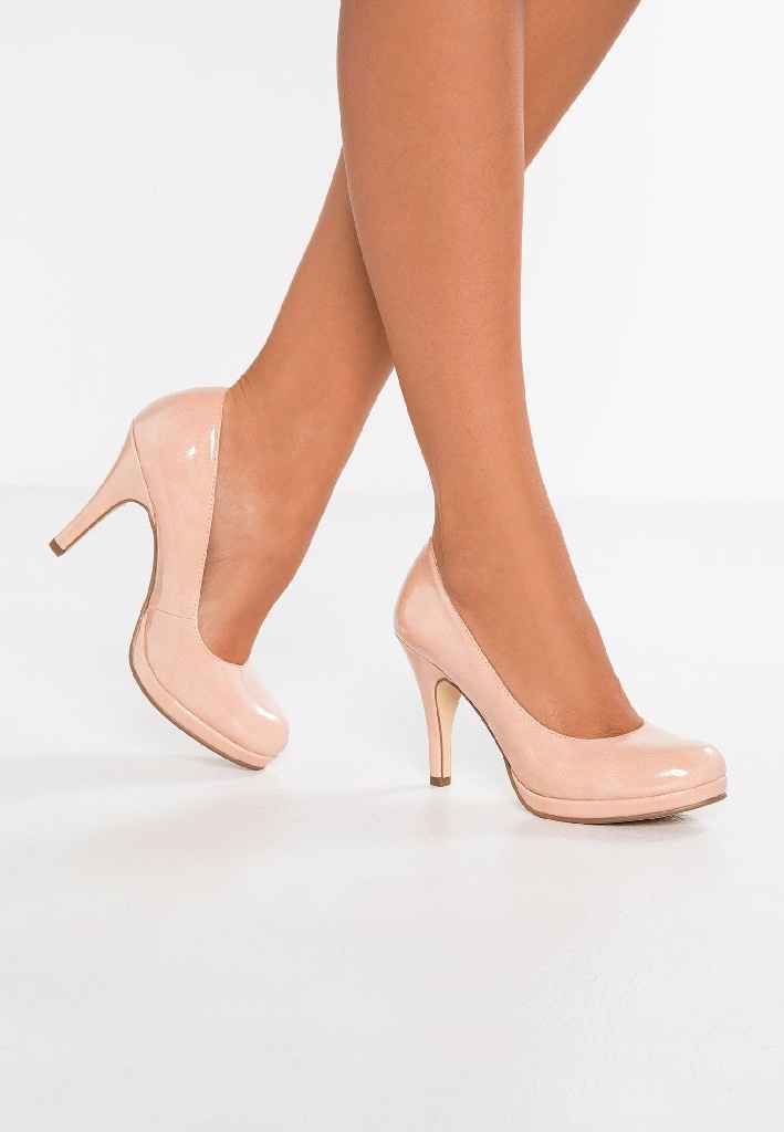  Zapatos tacon rosa palo - 5
