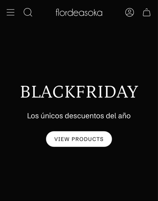 Black friday en Flor de asoka 1