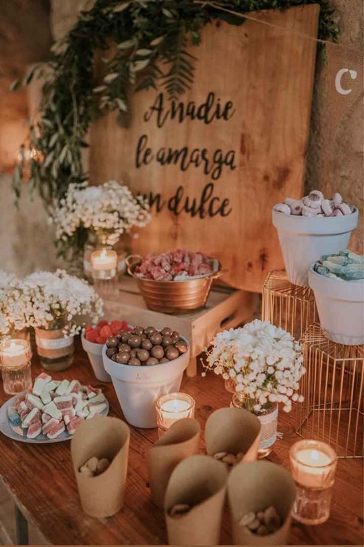 Ideas mesa dulce boda - 1
