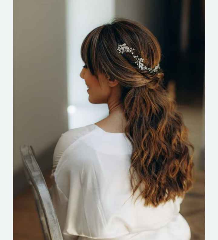 Peinado con flequillo recto - 1