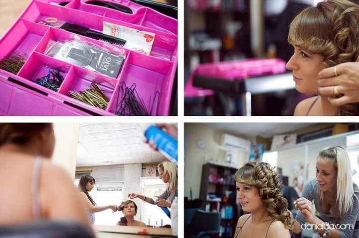 Sesión maquillaje y Peluquería