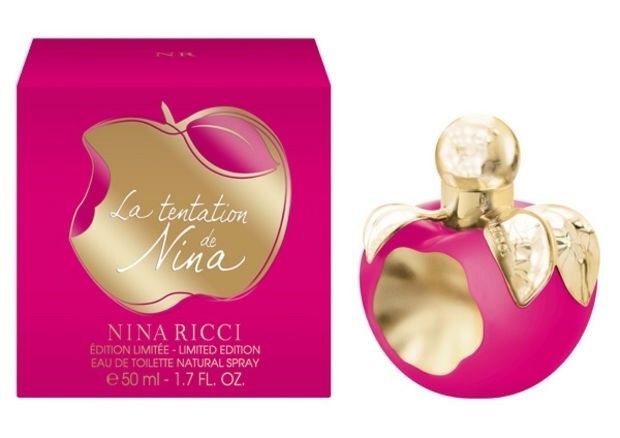 2. L' tentation Nina Ricci: es un olor muy dulzón y con bastante personalidad