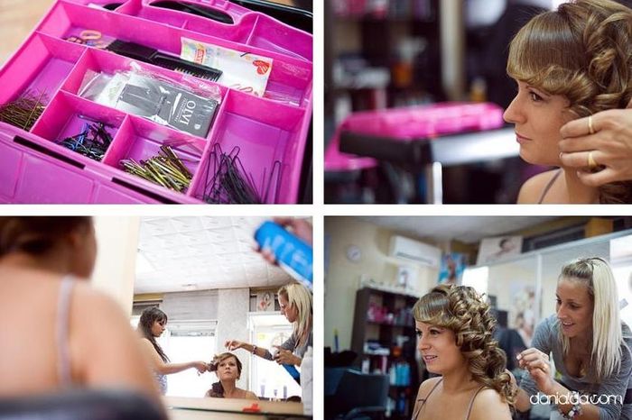 Sesión maquillaje y Peluquería