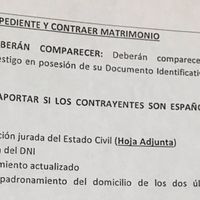 Cómo conseguir instancia y declaración jurada del estado civil - 1