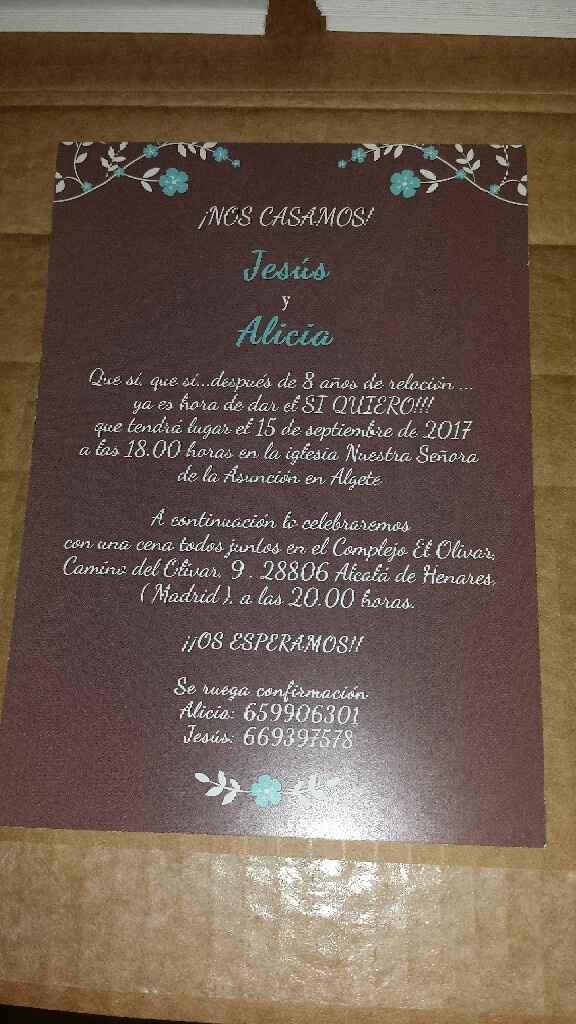 ¿Qué invitaciones de boda deseas? - 2