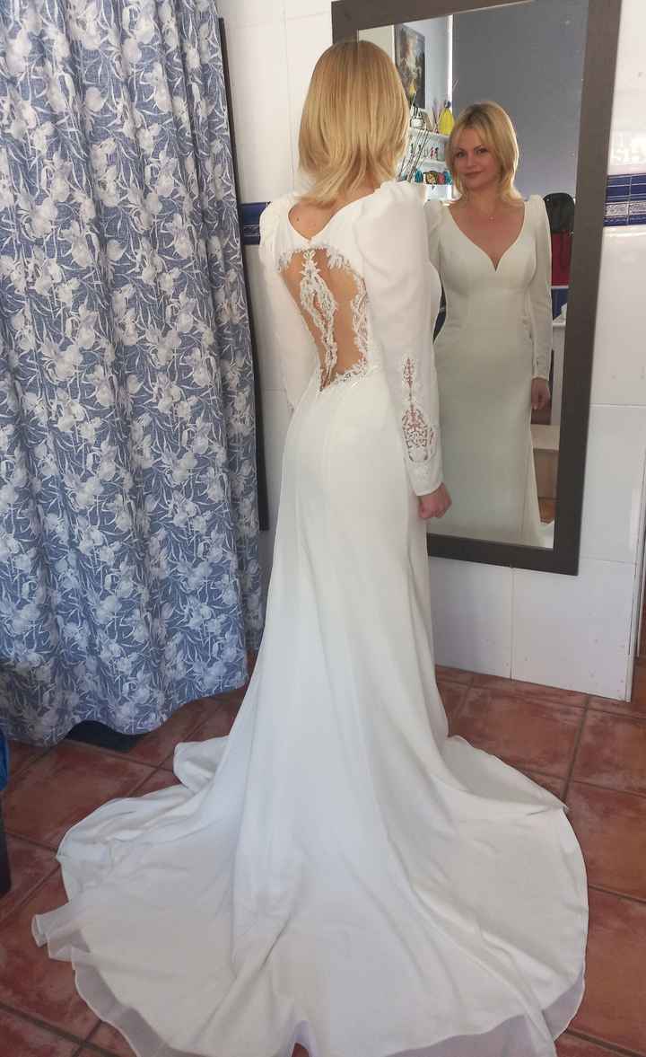 Primera prueba de vestido 😃 - 1