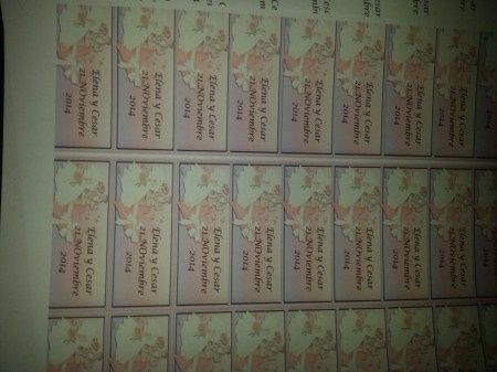 Plantilla etiquetas personalizables - 1