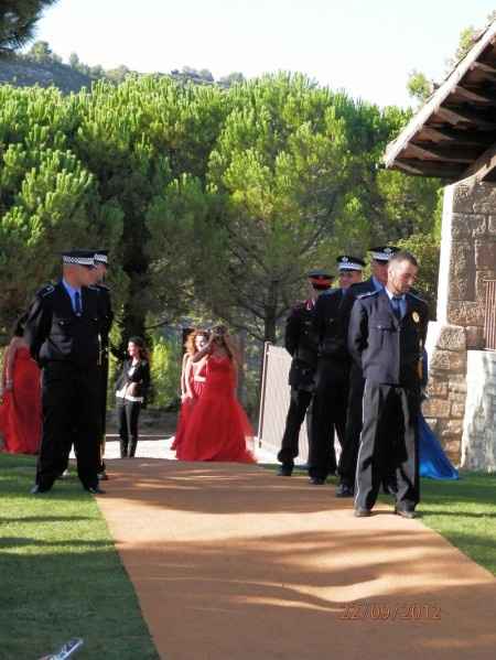 boda padrinos ( policias de gala )