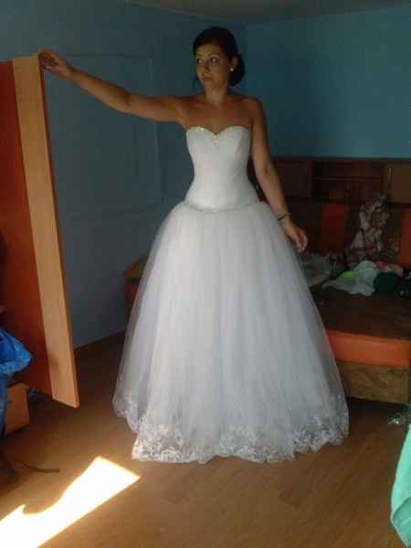 Mi vestido de novia precioso!!!! 120 euros!!!!!!!!!!!!!!!!!!!!!!!! - 1