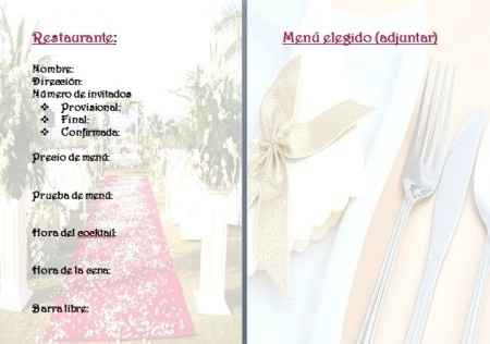 agendas novios