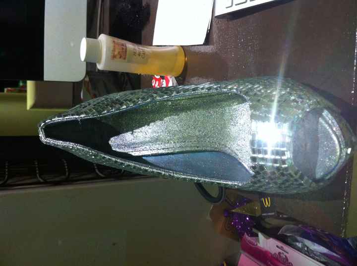 zapatito cristal
