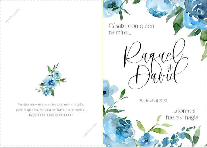 Raquel y David - El diseño de nuestras invitaciones - 4