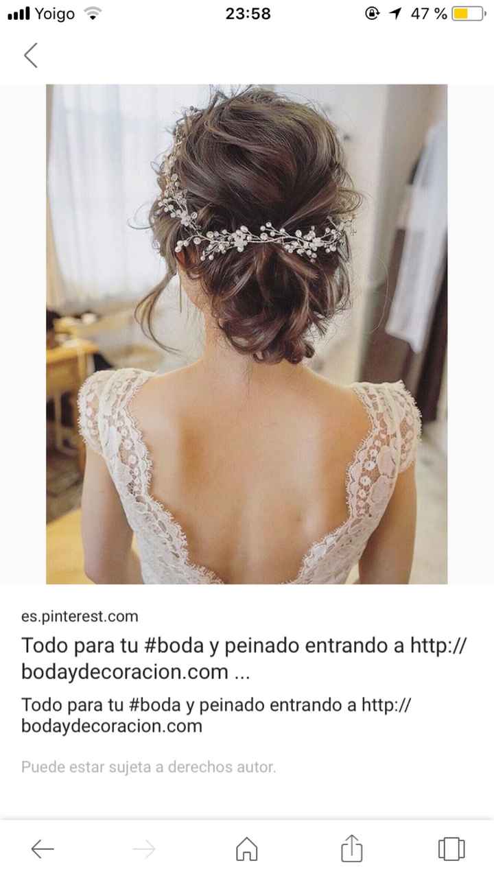 El dilema de Beatriz ¿ Tiara para el pelo o diadema?? - 1