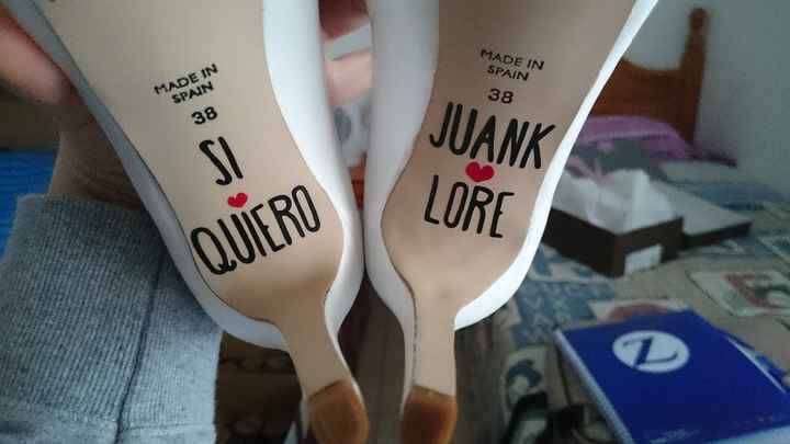 Pegatinas para zapatos de novia