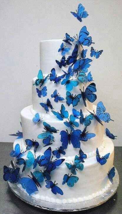Tarta 1. Mariposas