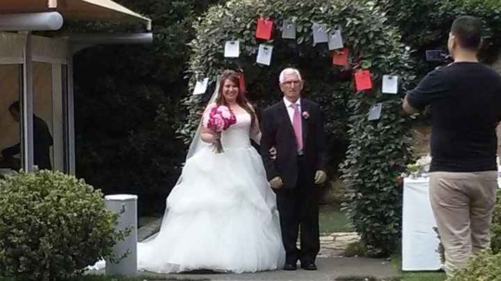 entrada novia y padrino