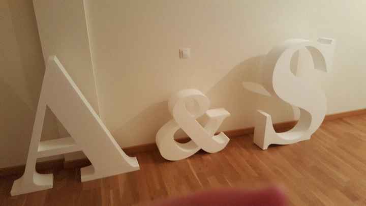 Letras gigantes - 1