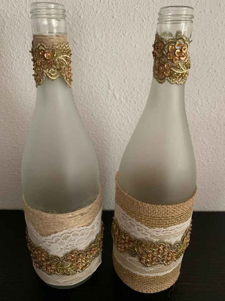 Botellas decoradas - 2
