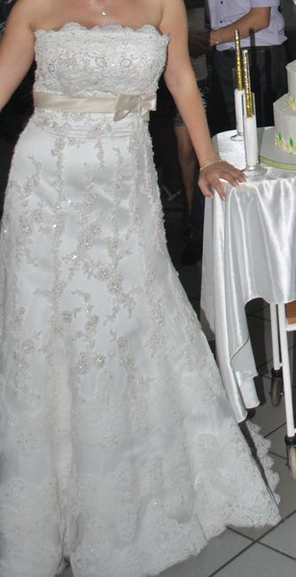 Vendo Vestido de novia 2012