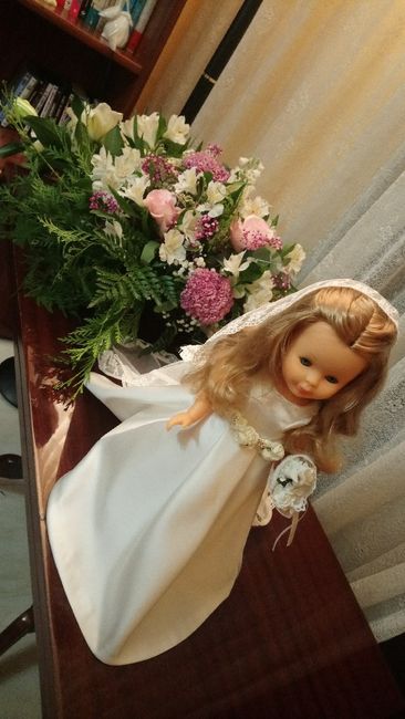  Mi Preciosa Nancy con mi vestido de novia - 2