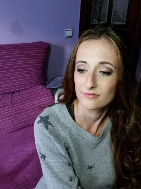Mi prueba de maquillaje y peinado necesito opinión... - 2