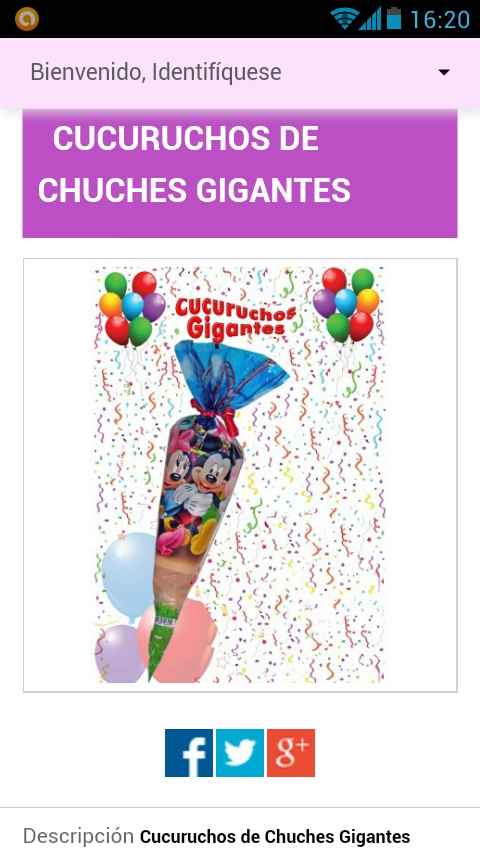 Conos gigantes chuches!!! - 1