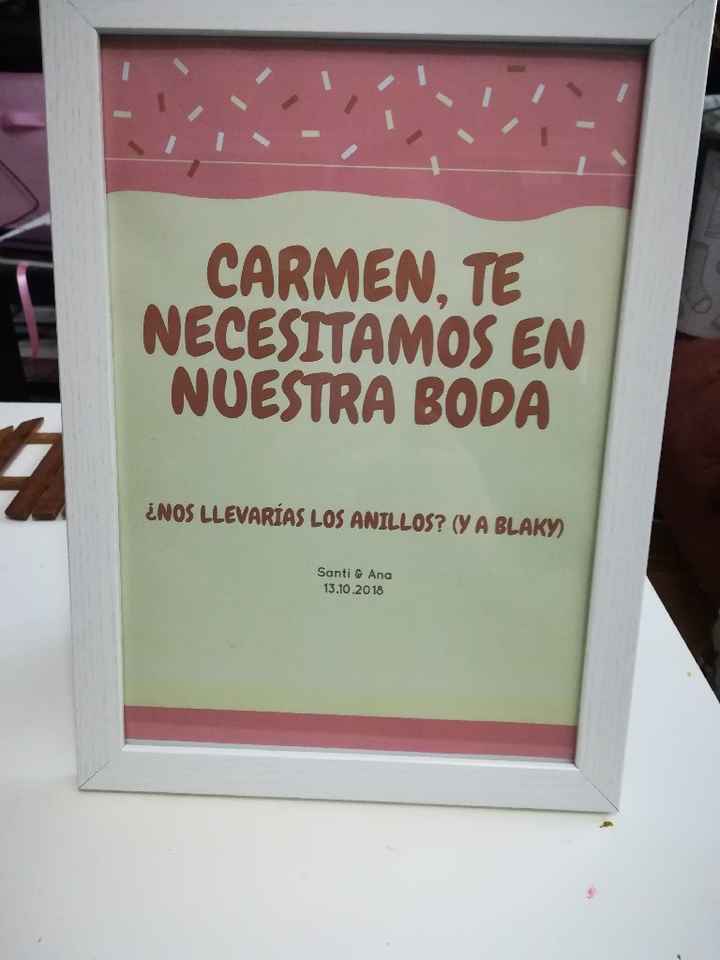 Regalito para "damas de Honor Perrunas" - 1