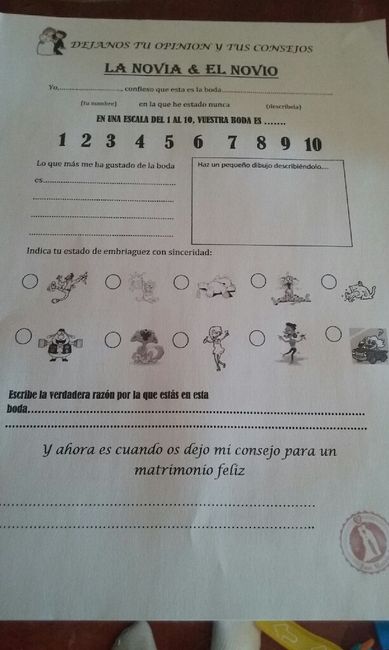 Encuesta boda - 1