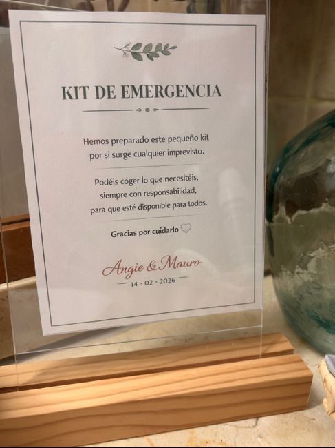 Kit supervivencia en los baños. 1