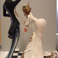 escultura novios personalizada