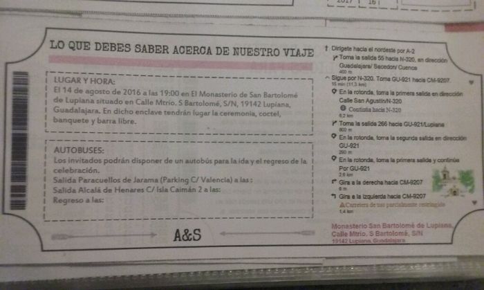 Nuestras invitaciones ¿qué os parecen? - 1