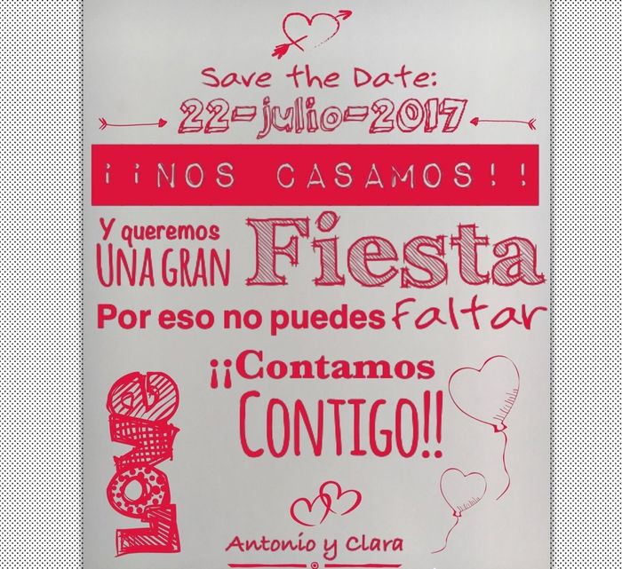 Save the date - 1