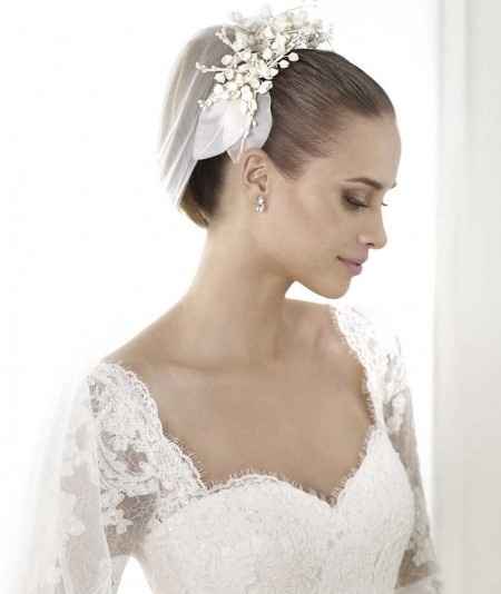 Tocado Pronovias 2015