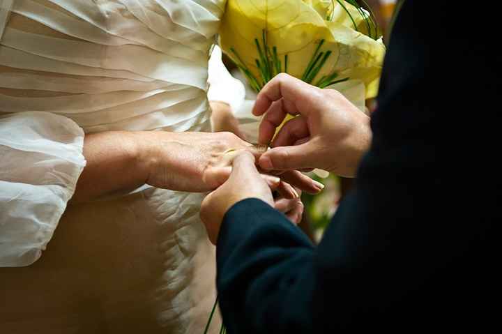 Vestido mal hecho en Vega novias