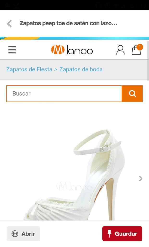 Milanoo zapatos de novia - 1