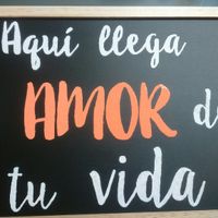 Ayuda cartel tipo "aquí llega la novia" - 1
