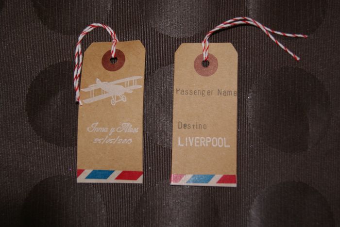 DiY tarjetas de embarque