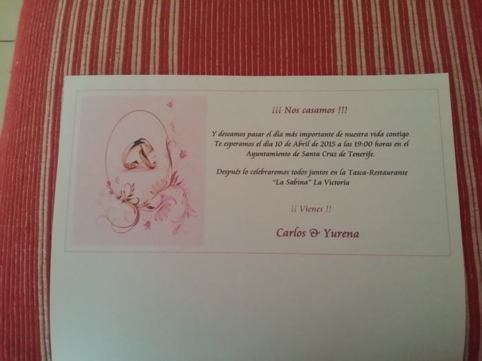 Invitaciones - 1