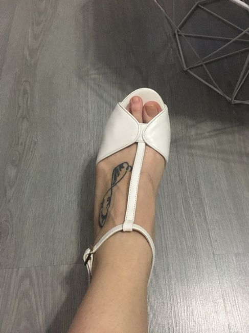Zapatos vista aérea 