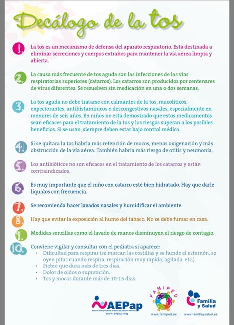 Jarabe para la tos - 1