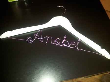 Perchas con nombre de Regalo Madres - 1