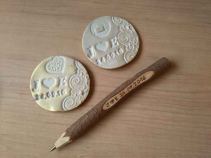 Mis cositas handmade para la boda!!!! - 3