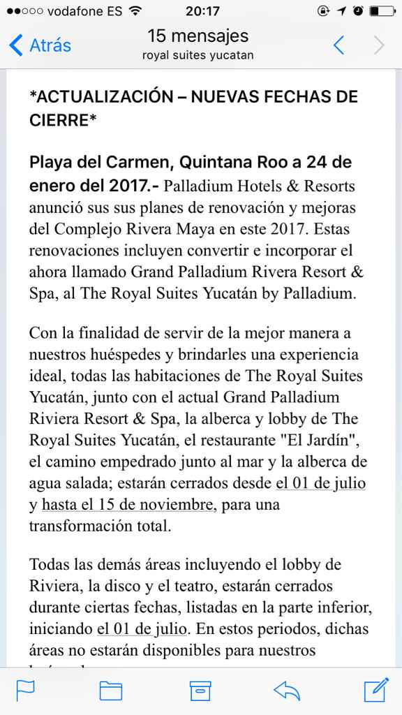 Royal suites yucatán en obras - 1