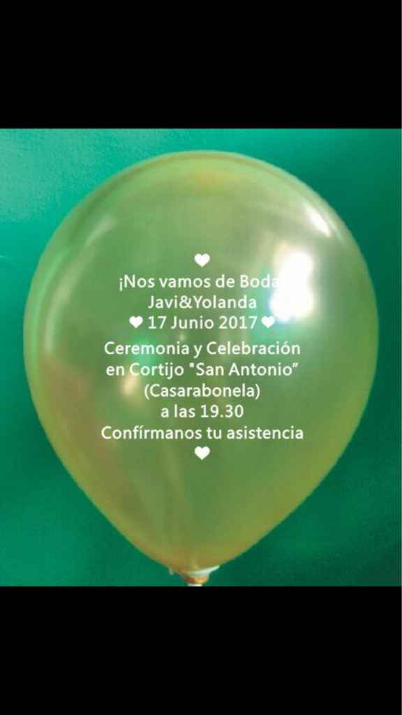 Y por dentro las invitaciones - 1