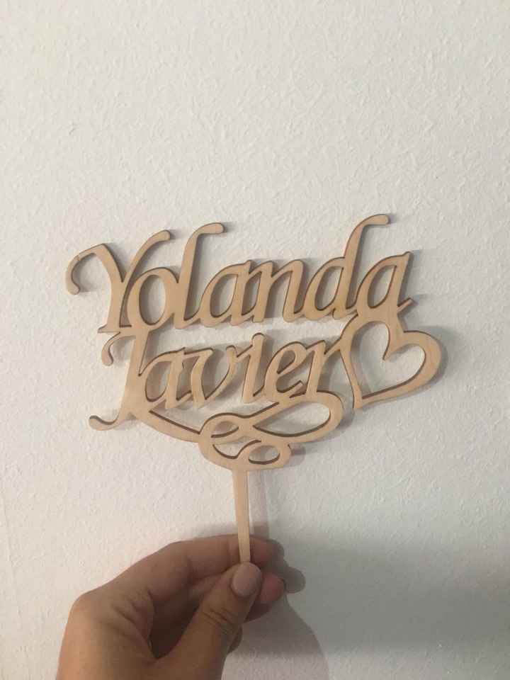 Donde comprar cake toppers? - 1